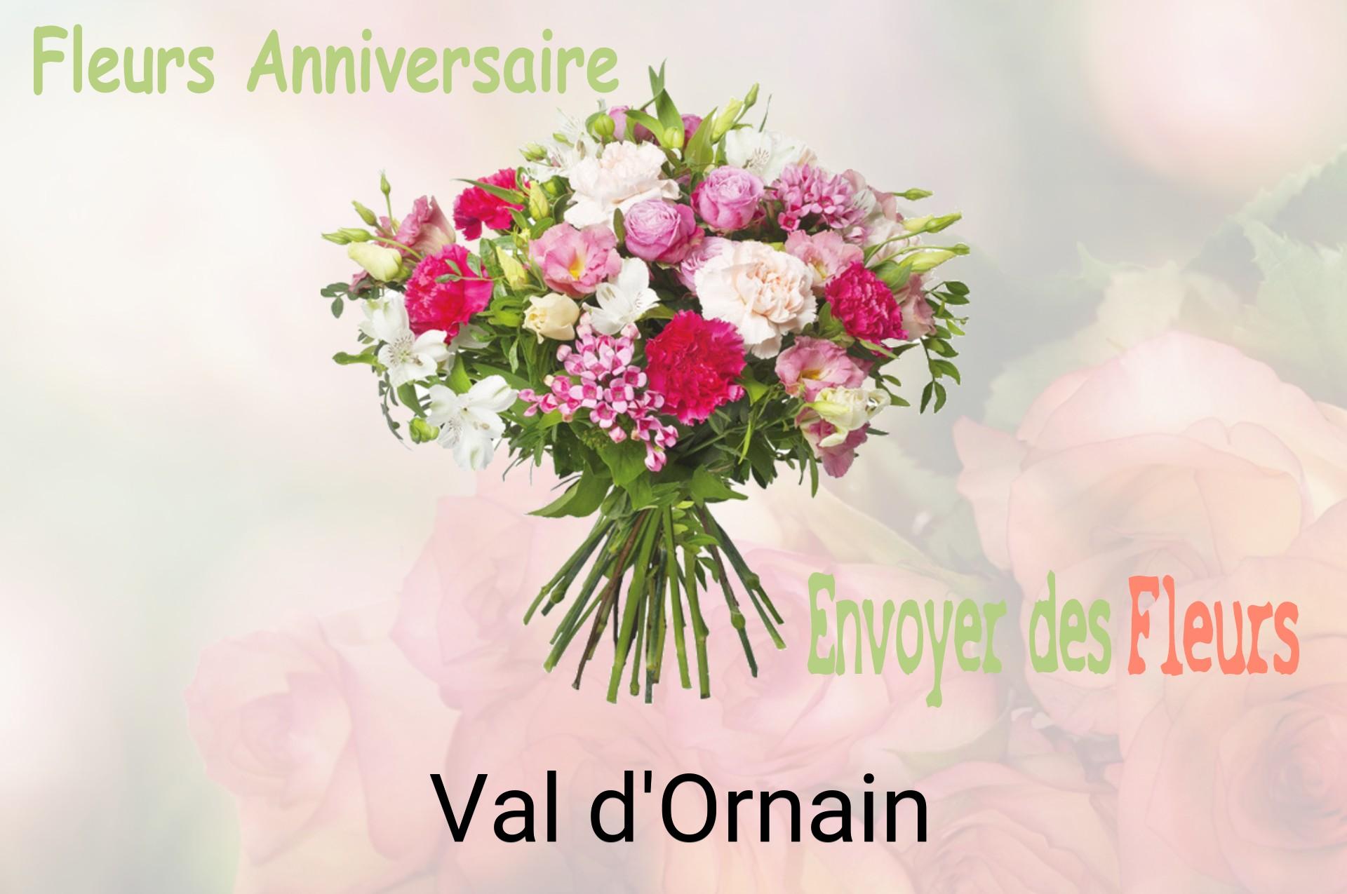 Bouquet de fleurs d’anniversaire livré à Val-d'Ornain